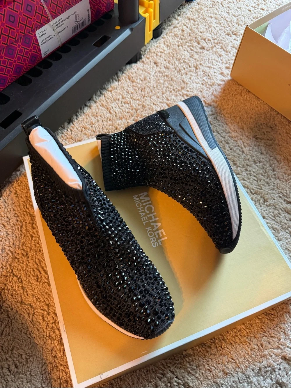 Michael Kors Skyler Bootie Sock Sneakers